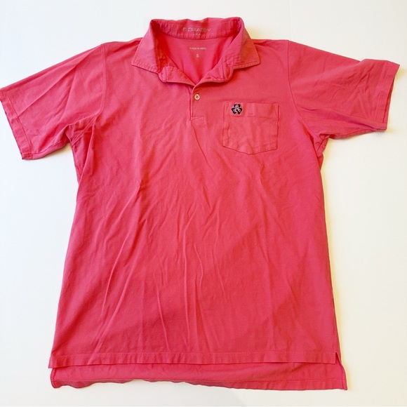 B Draddy Pima Polo, Pink Coral, Small - Picture 1 of 7